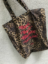 with me tote/leopard