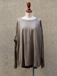 washable wool blend tops/grege